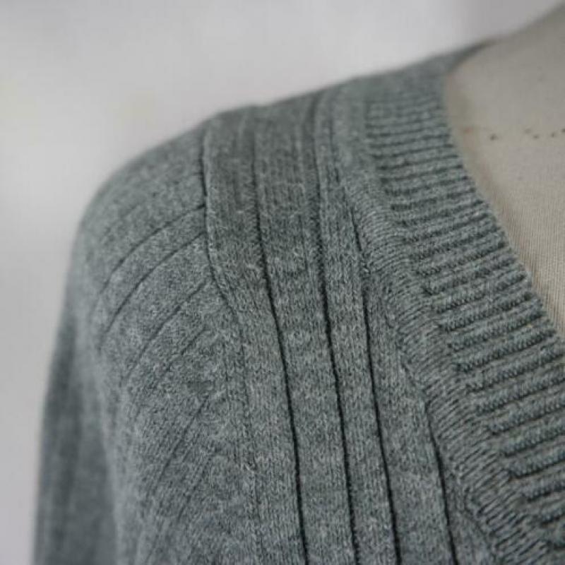 Leuk grijs/blauw dames truitje. Mt S, Merk MNG Basic