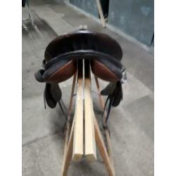 Mooi stubben zadel 16.5 medium boom