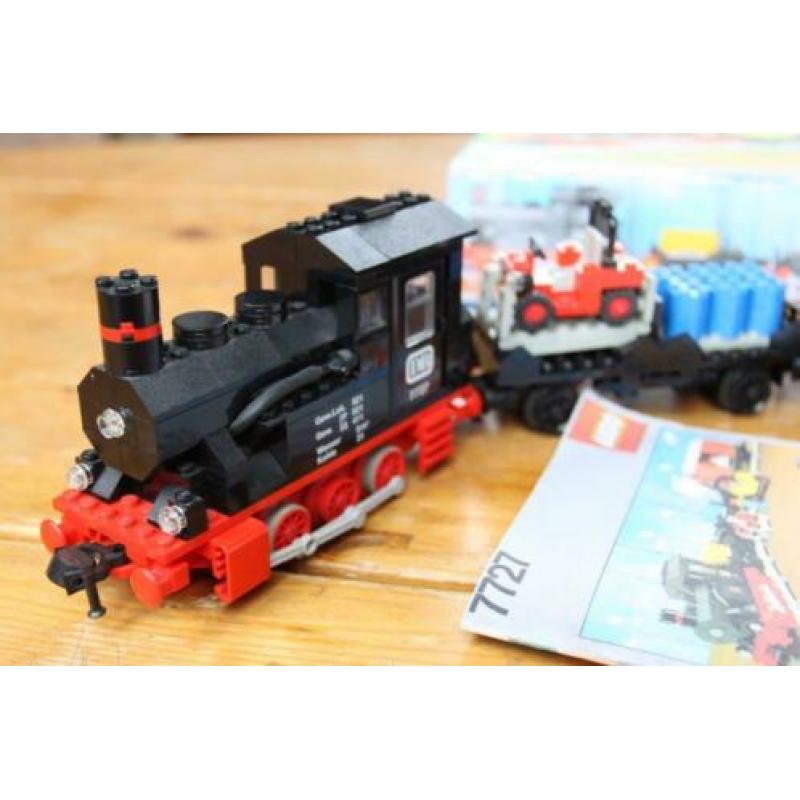 Lego trein 7727 12v 12 volt in deze staat zelden zgan