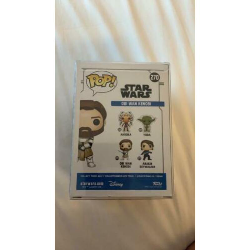 Funko Pop! Star Wars Obi Wan Kenobi #270 incl Soft Protector