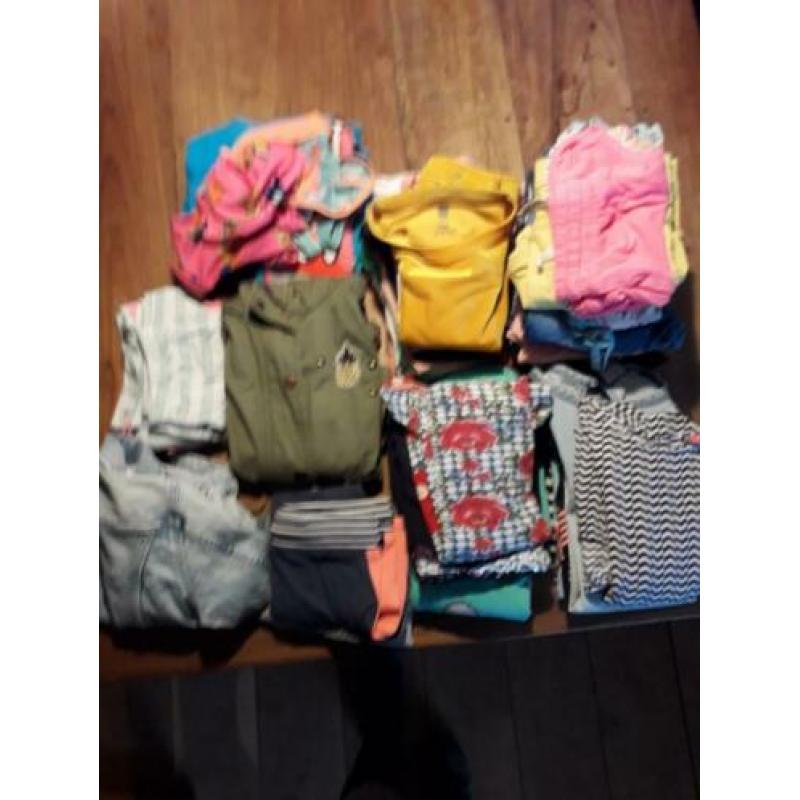 Groot zomerkleding pakket voor meiden maat 110/116