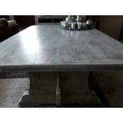 Salontafel Massief eiken white-whast...