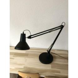 Tafellamp bureaulamp retro industrieel zwart lamp!