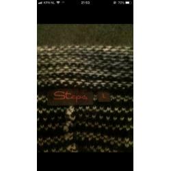 Grijs vest / jasje van Steps met wol maat L. ZGAN