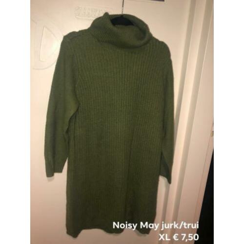 Noisy May lange trui - jurk mt XL