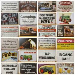 Zundapp die welt reclamebord vintage wandbord van metaal