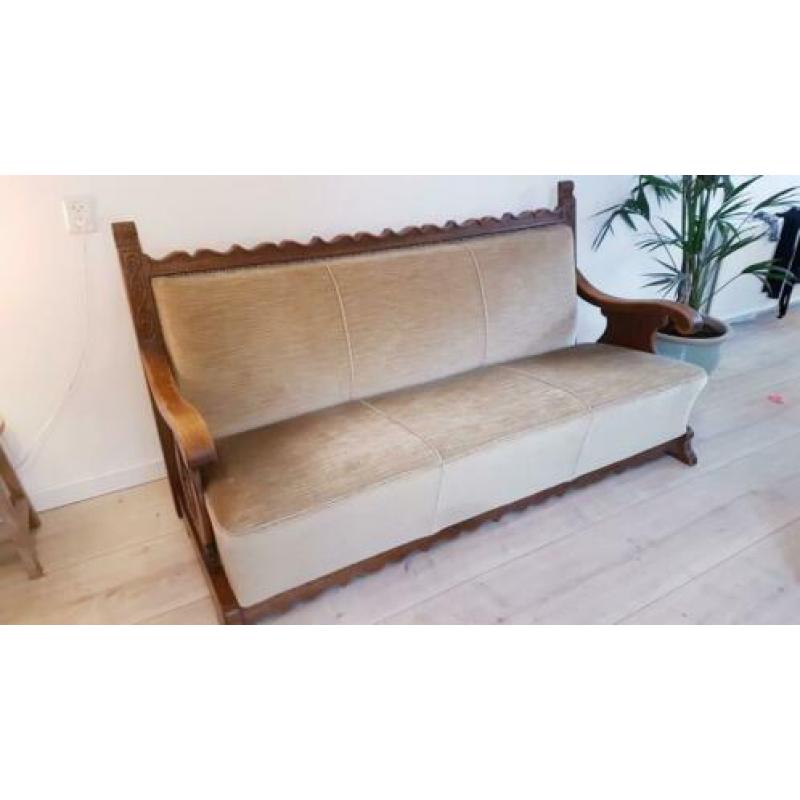 Klassieke bank / jaren 50 / vintage bank