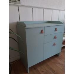 Retro commode groen