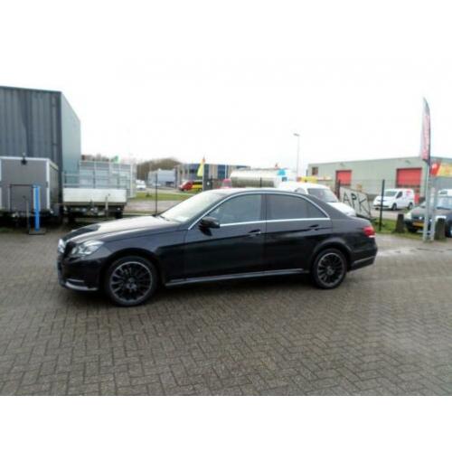 Mercedes E-Klasse E200 CDI BE Aut7 2015 Zwart