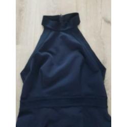 Nieuw donkerblauwe jurk van H&M in maat 38