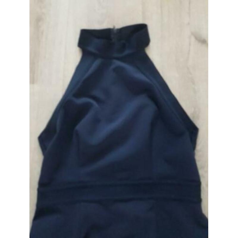 Nieuw donkerblauwe jurk van H&M in maat 38
