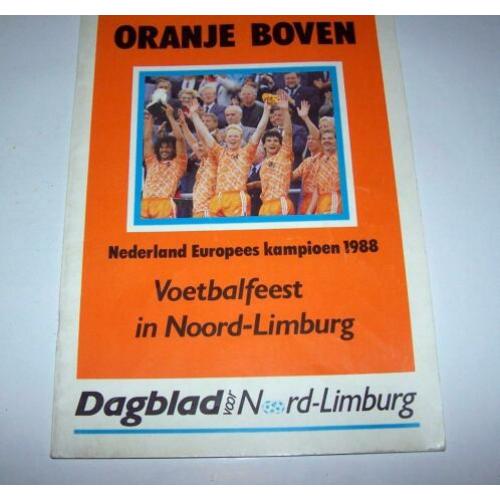 Spec. uitg. Dagblad v. N. Limburg;-Ned. Eur. kampioen 1988.