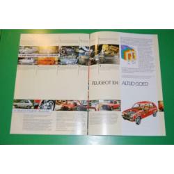 Brochure Peugeot 104 Z 1984