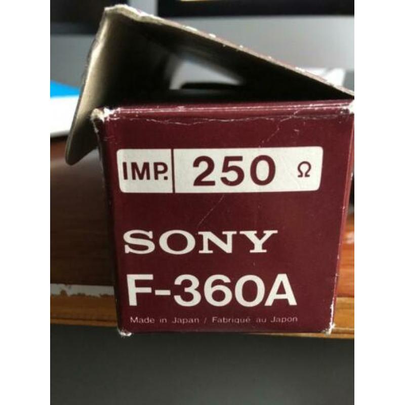 sony F-360A Microfoon