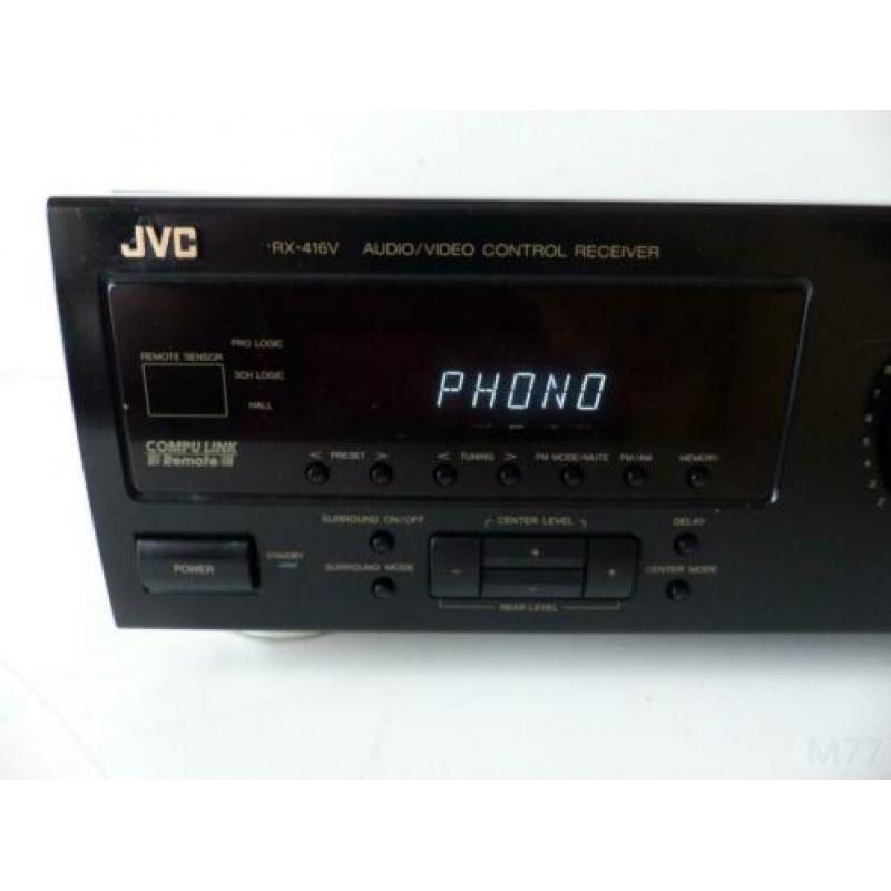 JVC RX-416V 5.1 AV Receiver met Phono-ingang