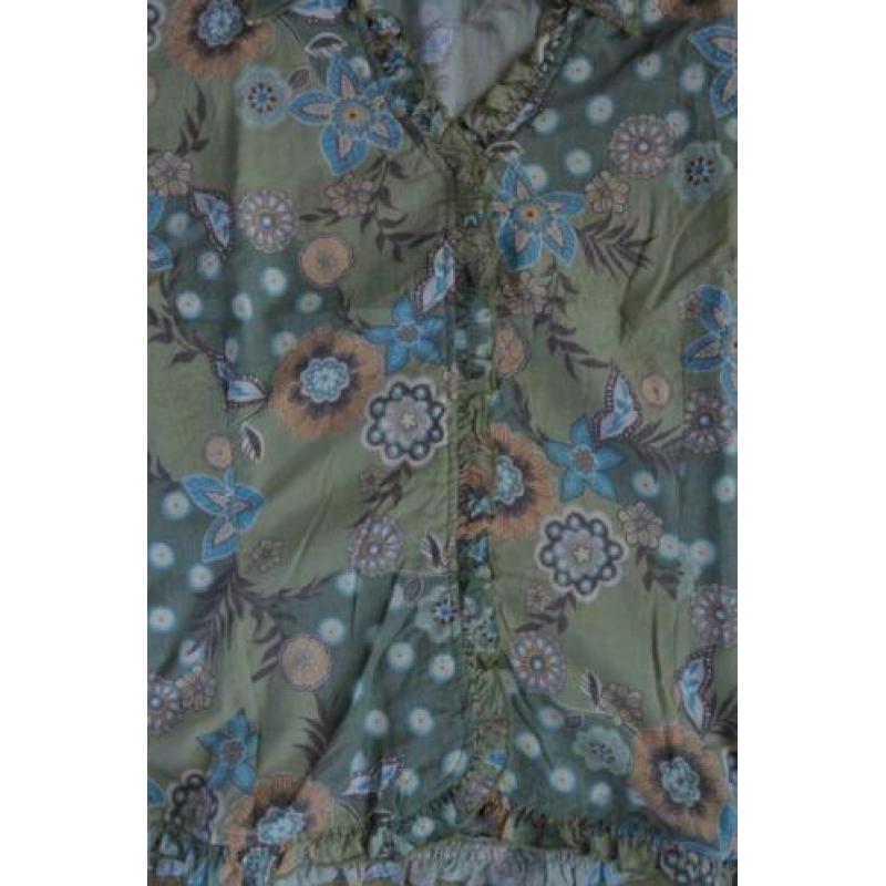aimee blouse 42 groen tinten