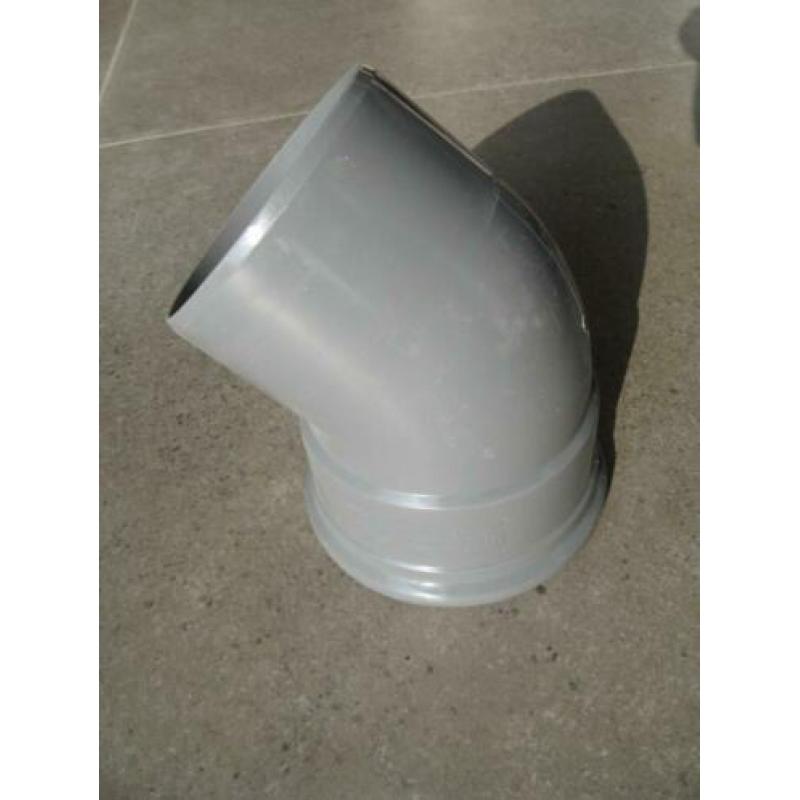 Pipelife PVC BOCHT 45 MOF-SPIE 110 BOCHT 90 MOF-MOF