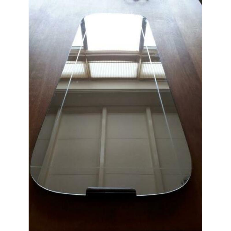 Grote vintage spiegel, gaaf, 80 cm hoog