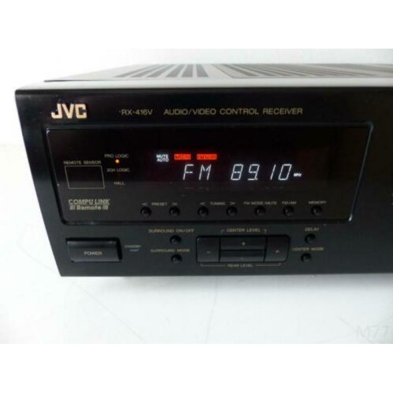 JVC RX-416V 5.1 AV Receiver met Phono-ingang