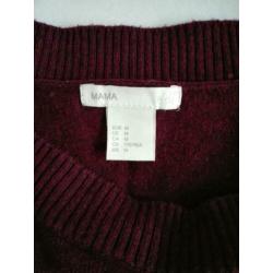 Zwangerschap jurk maat M wol mix