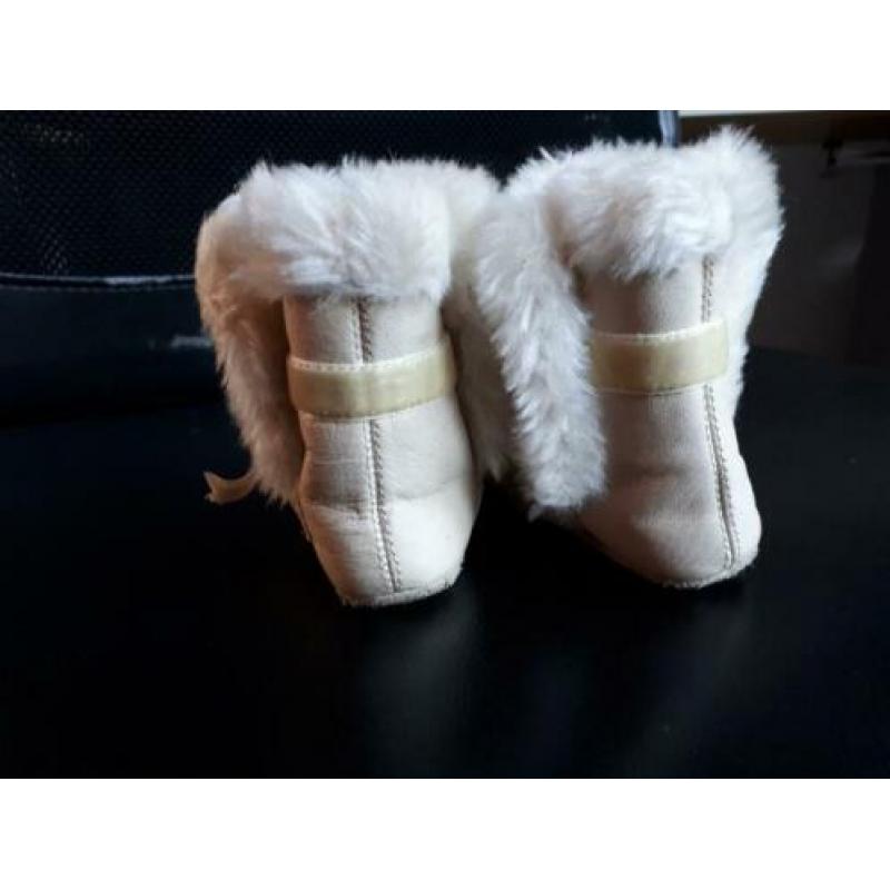 Slofjes Babyslofjes Ducky Beau van leer DMB