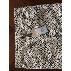 Costes broek lang crème met ze stip mt 42-44nw