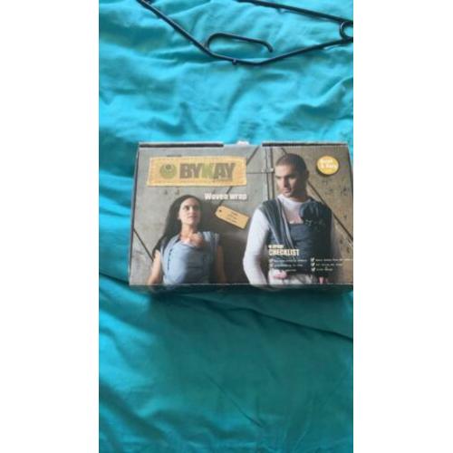 bykay dark denim draagdoek maat 5