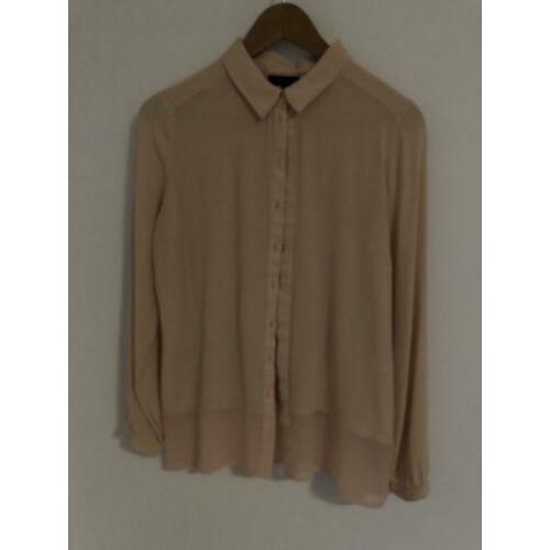 Licht Roze blouse met bijpassende top