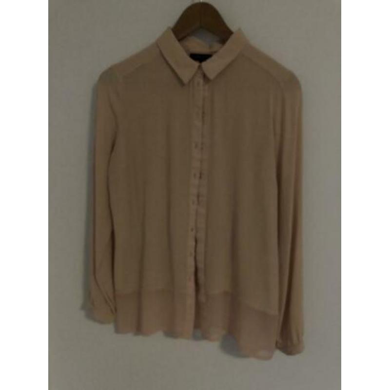 Licht Roze blouse met bijpassende top