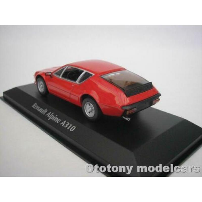 Renault Alpine A310 1976 Rood 1/43 Maxichamps