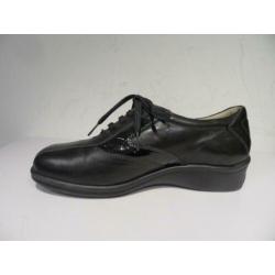 Zwarte Durea veterschoenen 37 1/2 K