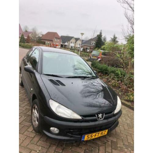 Peugeot 206 1.6 3D 2000 Zwart