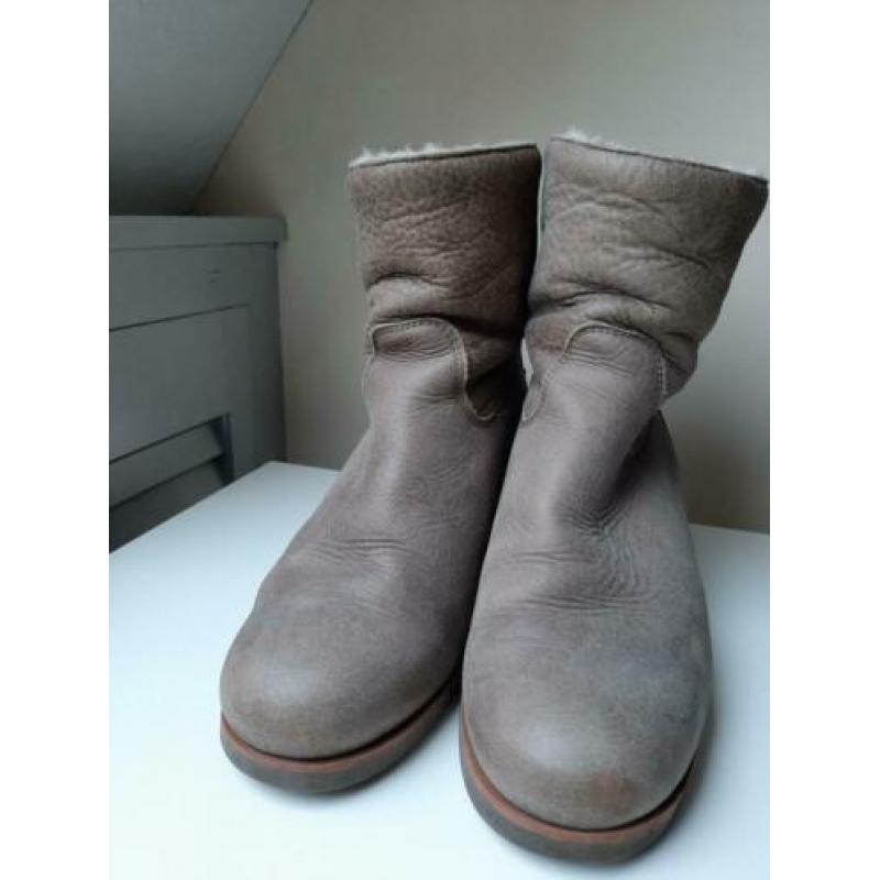 shabbies laarzen gevoerd taupe maar 38