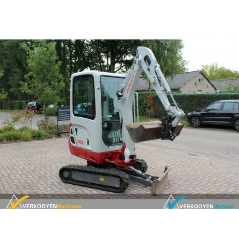 Takeuchi TB216 Minigraver (bj 2015)