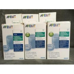 Avent bewaarbekers via borstvoeding 180ml