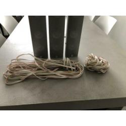 3 x Canton CD50 center/back speakers (50 Watt)