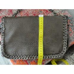 Design echt leren dames tas van het merk 8MM lever/bruin
