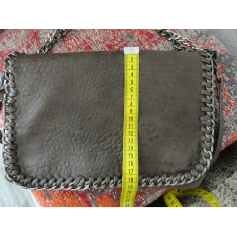 Design echt leren dames tas van het merk 8MM lever/bruin