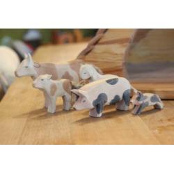 Ostheimer stal met dieren