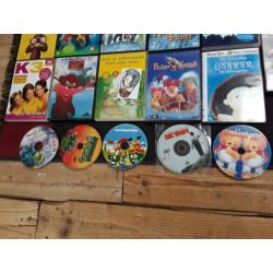 Originele kinder DVD,s . Uitzoeken 1,00 per stuk. Zgan.
