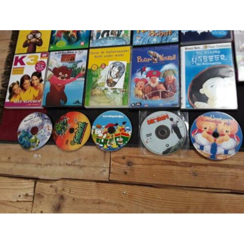 Originele kinder DVD,s . Uitzoeken 1,00 per stuk. Zgan.