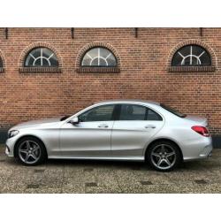 Mercedes-Benz C-klasse 180 AMG-PAKKET LEASE 322,- P/M