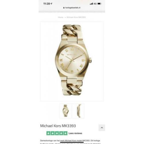 MICHAEL KORS dameshorloge nieuw