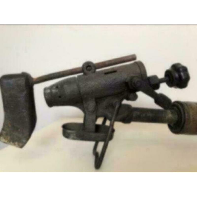 Antieke soldeerbout Original Barthel vintage gereedschap