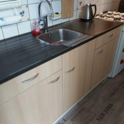 Keuken compleet incl gaskookplaat en afzuigkap
