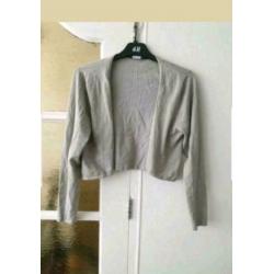 Grijs vest maat S