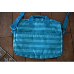 Turkooise laptoptas