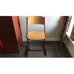 Buro stoel school meubel,zithoogte 41cm, kind vanaf 6 jaar.