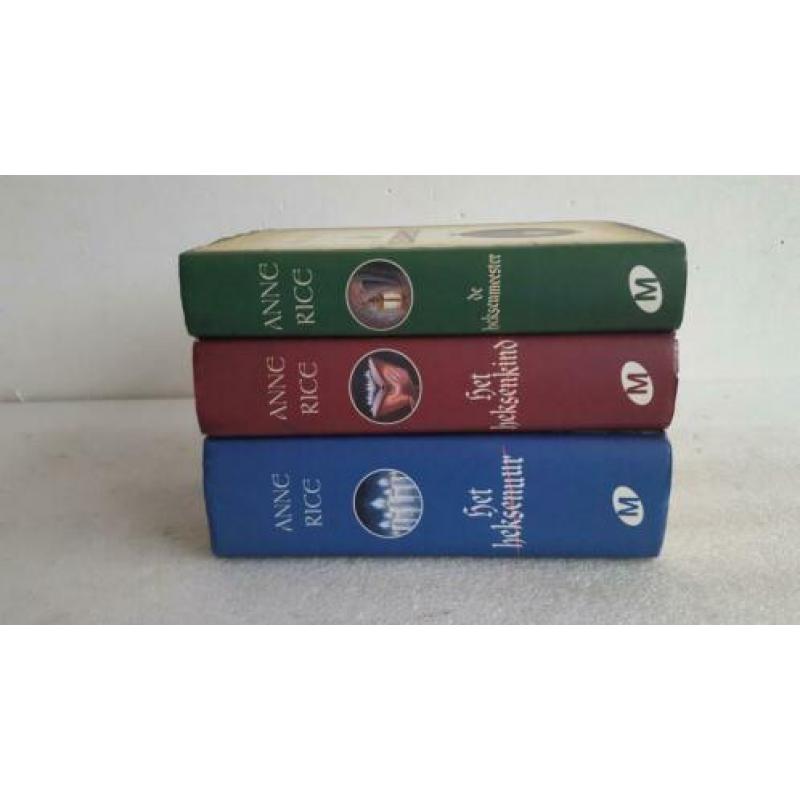 Anne rice - de heksen van mayfair -hardcovers met stofomslag