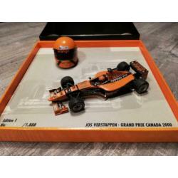 Giftbox jos Verstappen Arrows A21 special edition